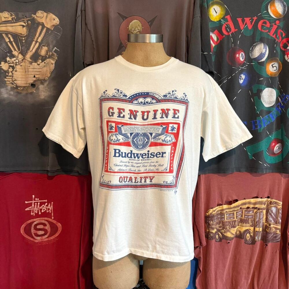 Vintage 1990s budweiser t shirt